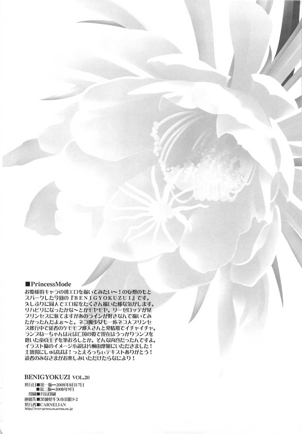 (C74) [CARNELIAN] BENIGYOKUZUI vol. 20 - Page 32