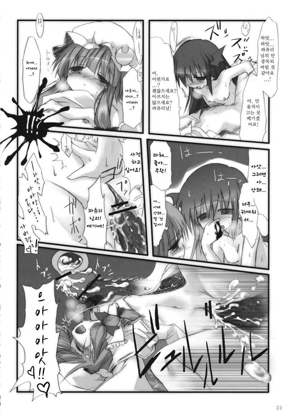 (Aka no Hiroba 5) [Suzunaridou (Izumi Yukiru)] Koakuma de Hokentaiiku (Touhou Project) [Korean] [Team Arcana] - Page 19