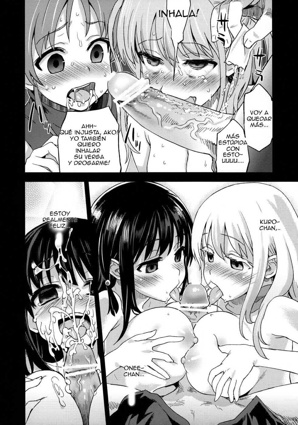 (C82) [Fatalpulse (Asanagi)] Victim Girls 13 - DRAGON SLAYER (Saki Achiga-hen) [Spanish] {Axl666} - Page 37