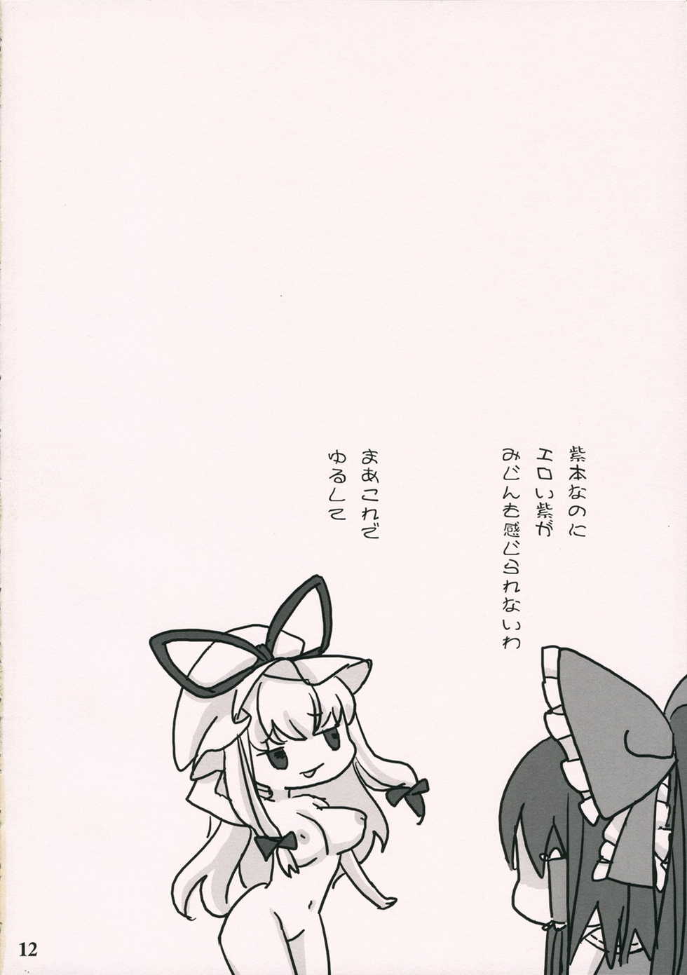 (Kouroumu 2) [Nekotank, Wasre Kaban (Maitou, Nametake)] Yuakin hon (Touhou Project) - Page 11