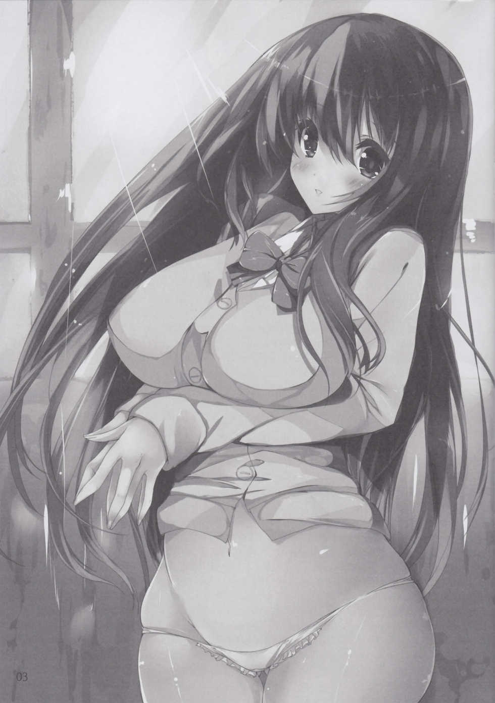 (C82) [Kansen Shoujo (Noto Kurumi)] Kuro Isshoku 4man 8sen yen (-Saki-) - Page 2