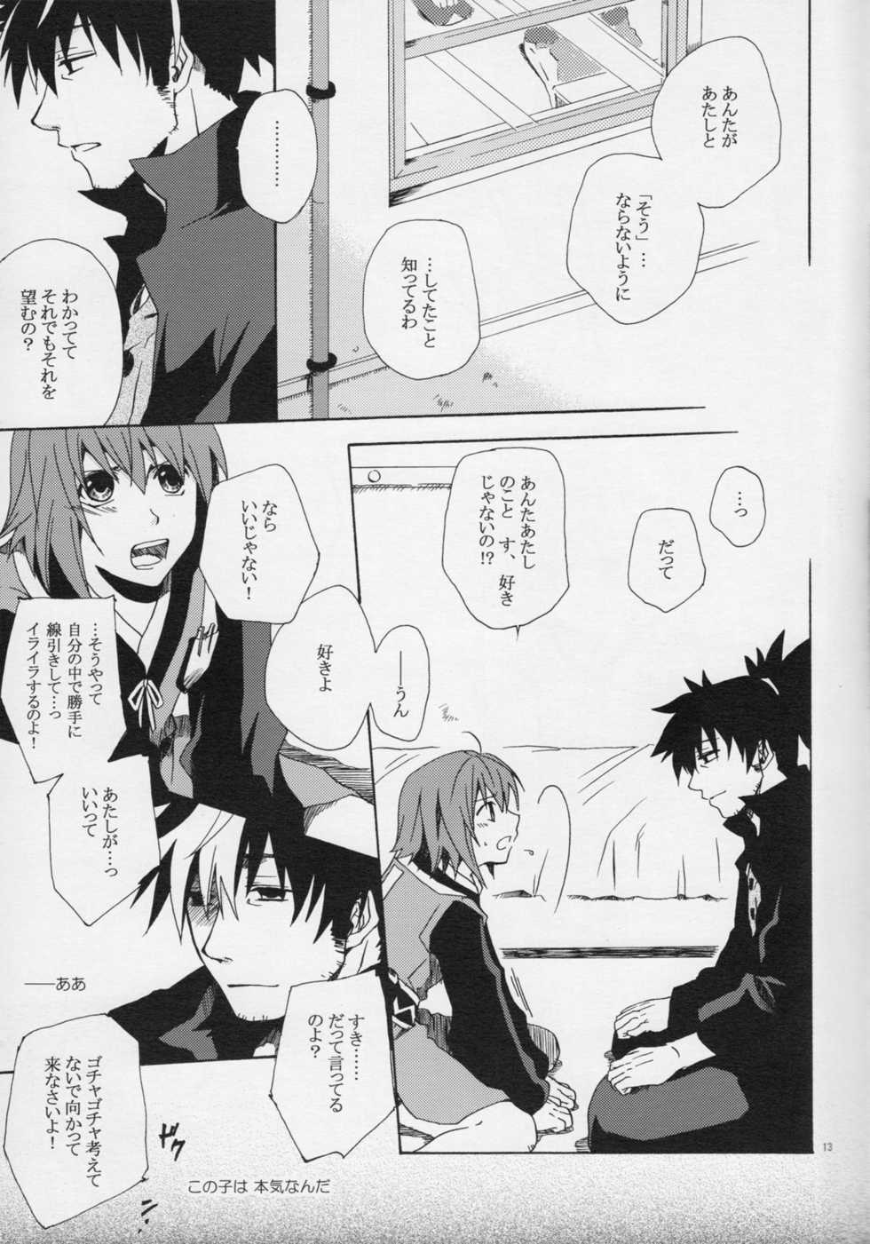 (SUPER19) [Orange Crown (Various)] Nagareboshi yori Ai o Komete! (Tales of Vesperia) - Page 12