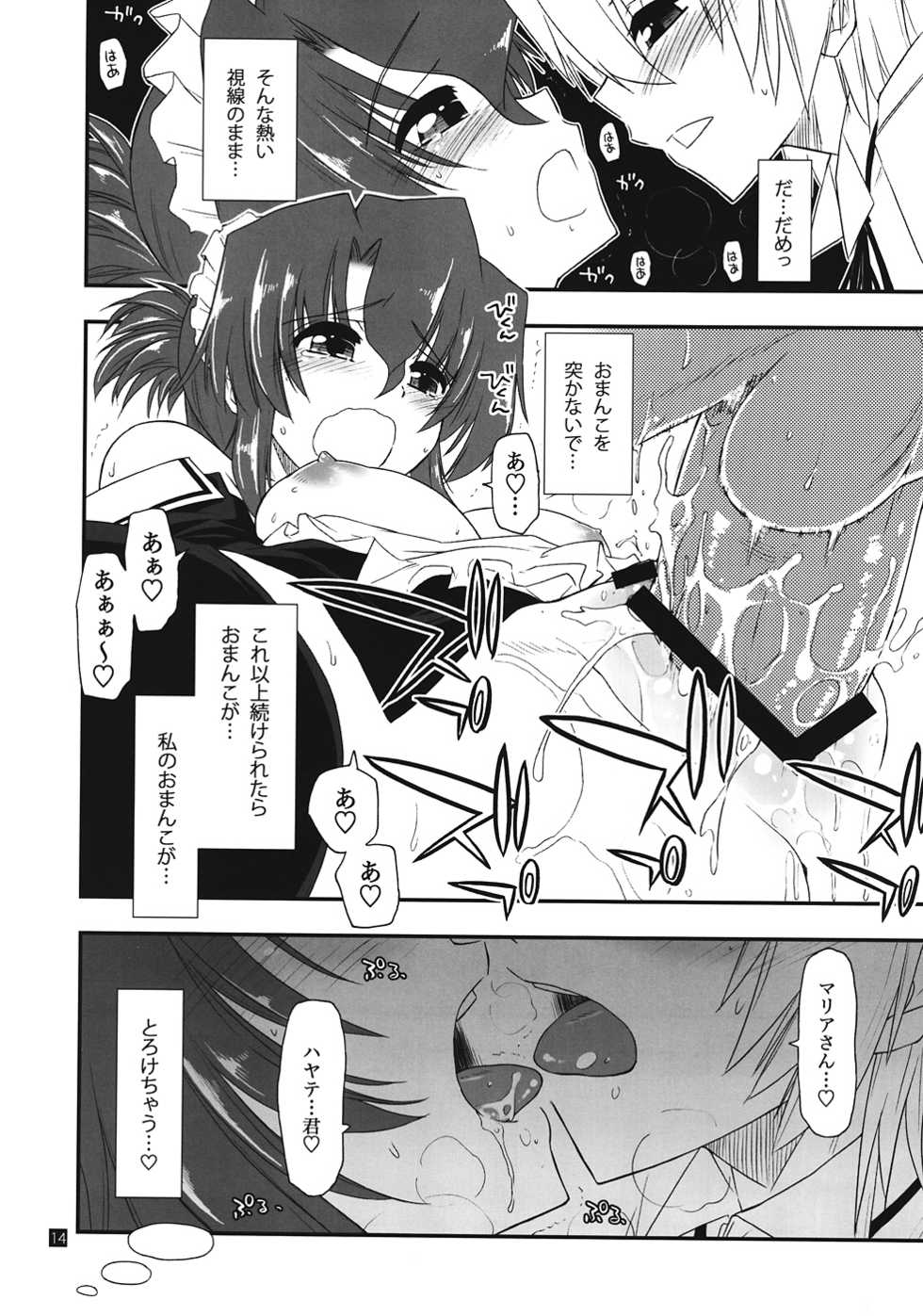 (C82) [Girigiri Nijiiro (Kamino Ryu-ya)] ShitsuTora★All Stars (Hayate no Gotoku!) [2nd Edition 2012-09-14] - Page 13