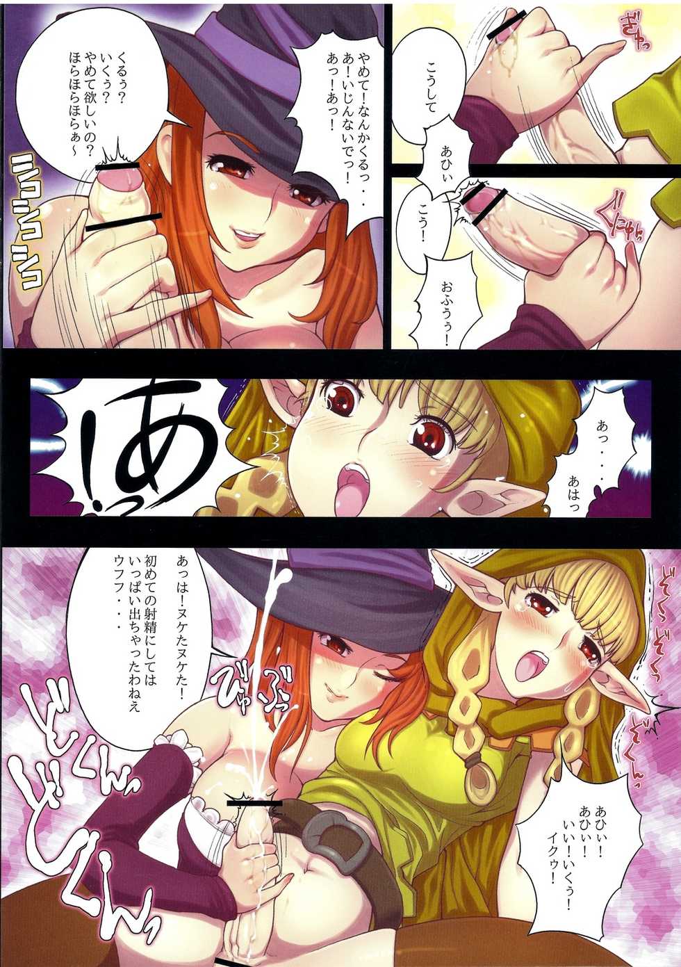 (C81) [Tsujimo ga Machi ni Yattekita!!! (Tsujizen)] Erotica Crown - Bitch na Majo (Dragon's Crown) - Page 4