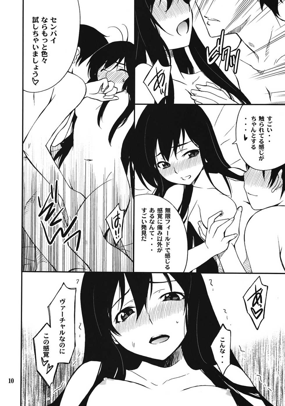 (C82) [P-FOREST (Hozumi Takashi)] Another World ~Sukitokimetokiss~ (Accel World) - Page 9