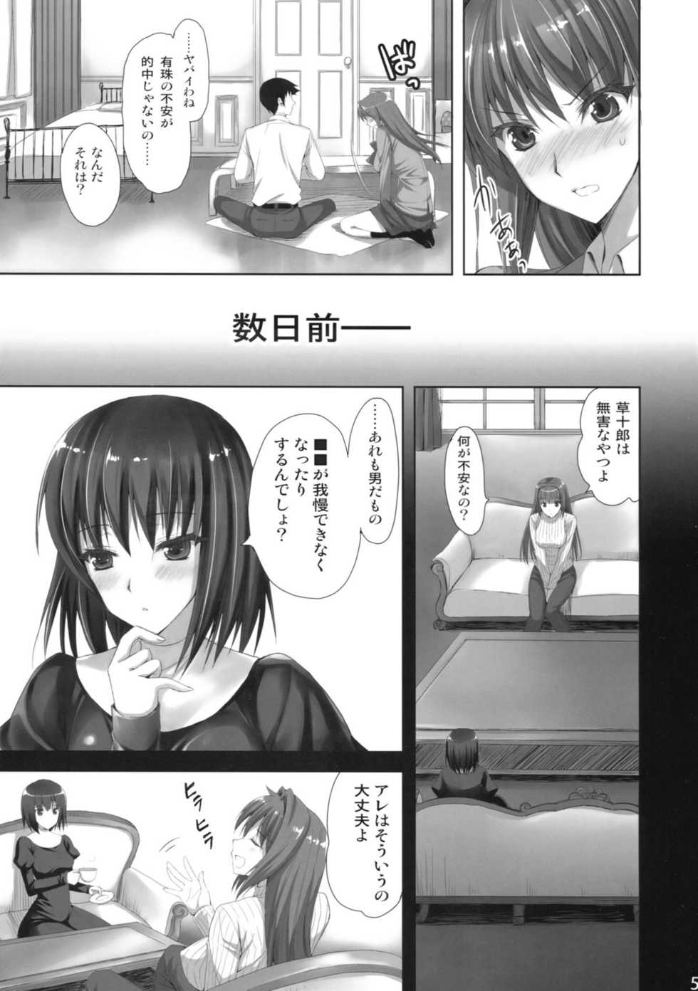 (C82) [Aigamodou (Ayakawa Riku)] Mahou Tsukai no Yotogi (Mahou Tsukai no Yoru) - Page 4