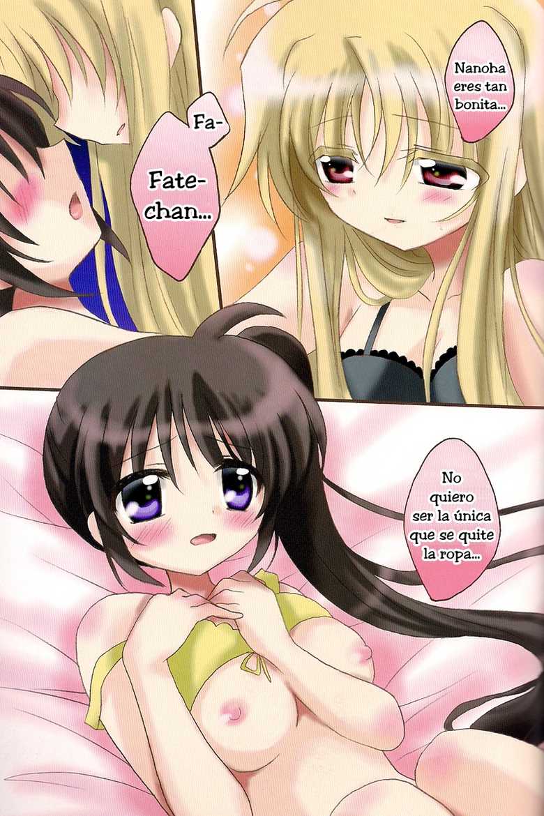[Ameiro (Nanashiki)] Strawberry Time | Tiempo de Fresas (Mahou Shoujo Lyrical Nanoha) [Spanish] [Lo Mejor Del Yuri] - Page 4