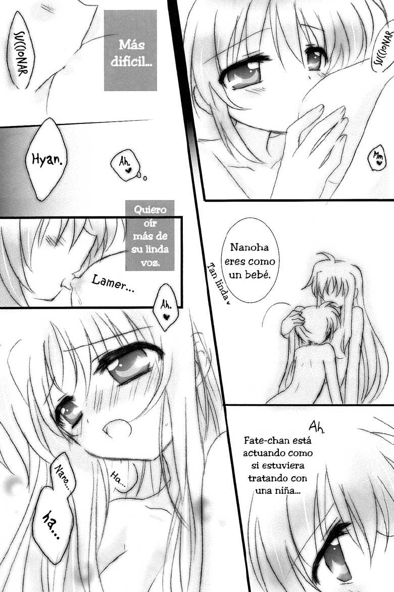 [Ameiro (Nanashiki)] Strawberry Time | Tiempo de Fresas (Mahou Shoujo Lyrical Nanoha) [Spanish] [Lo Mejor Del Yuri] - Page 10