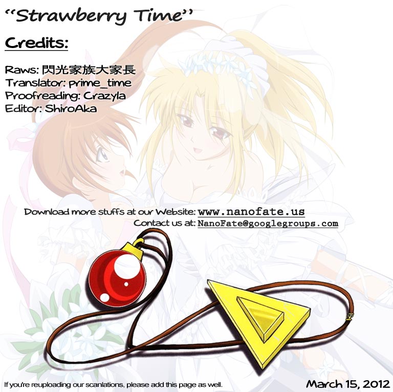 [Ameiro (Nanashiki)] Strawberry Time | Tiempo de Fresas (Mahou Shoujo Lyrical Nanoha) [Spanish] [Lo Mejor Del Yuri] - Page 28