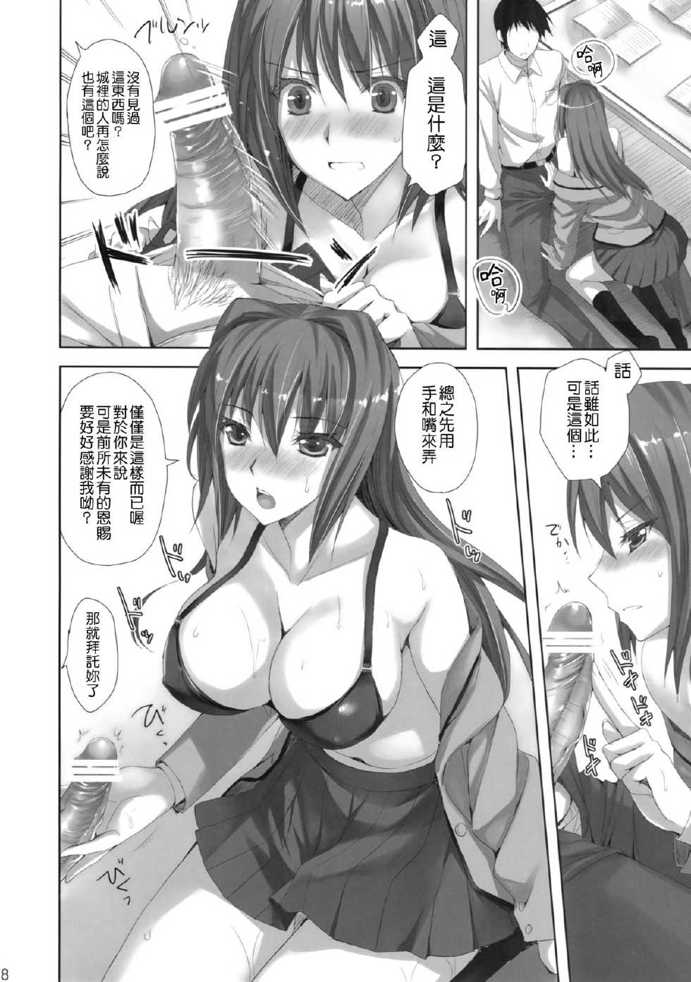 (C82) [Aigamodou (Ayakawa Riku)] Mahou Tsukai no Yotogi (Mahou Tsukai no Yoru) [Chinese] [Nice漢化 & 清純突破漢化] - Page 8