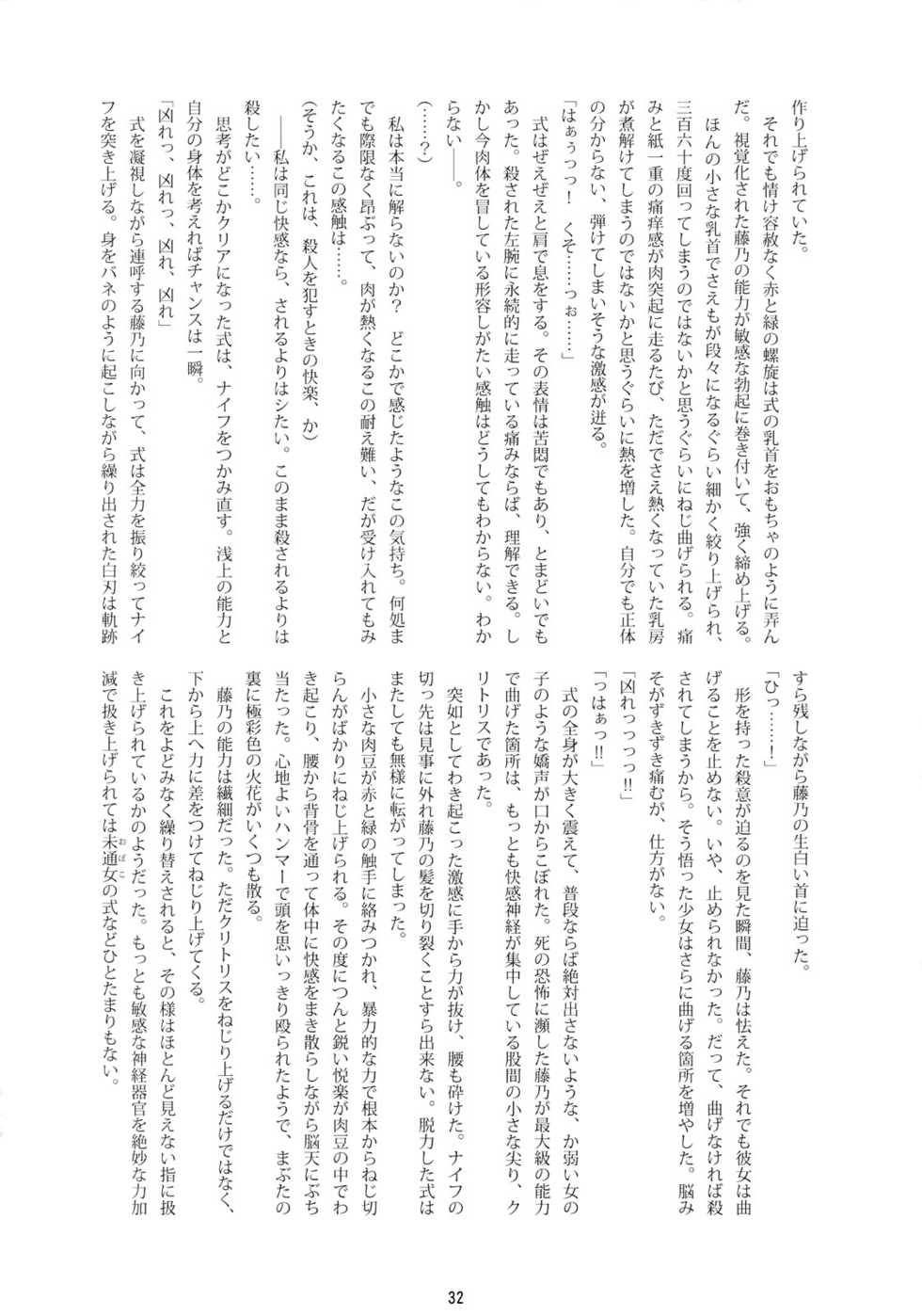 (C74) [RUBBISH Selecting Squad (Namonashi)] RE 08 (Kara no Kyoukai) - Page 30