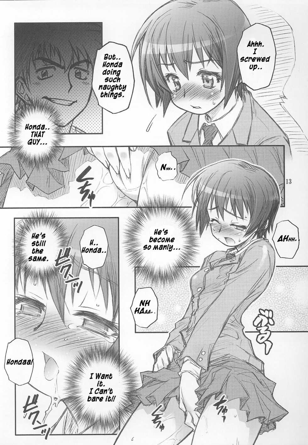 (C69) [RIROLAND (Kuuya, Satomi Hiroyuki)] MOJER SECOND (Major) [English] [Sai] [Decensored] - Page 13