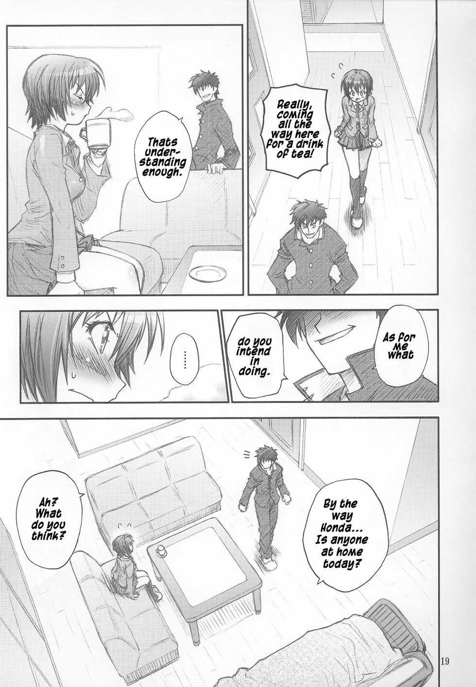 (C69) [RIROLAND (Kuuya, Satomi Hiroyuki)] MOJER SECOND (Major) [English] [Sai] [Decensored] - Page 19