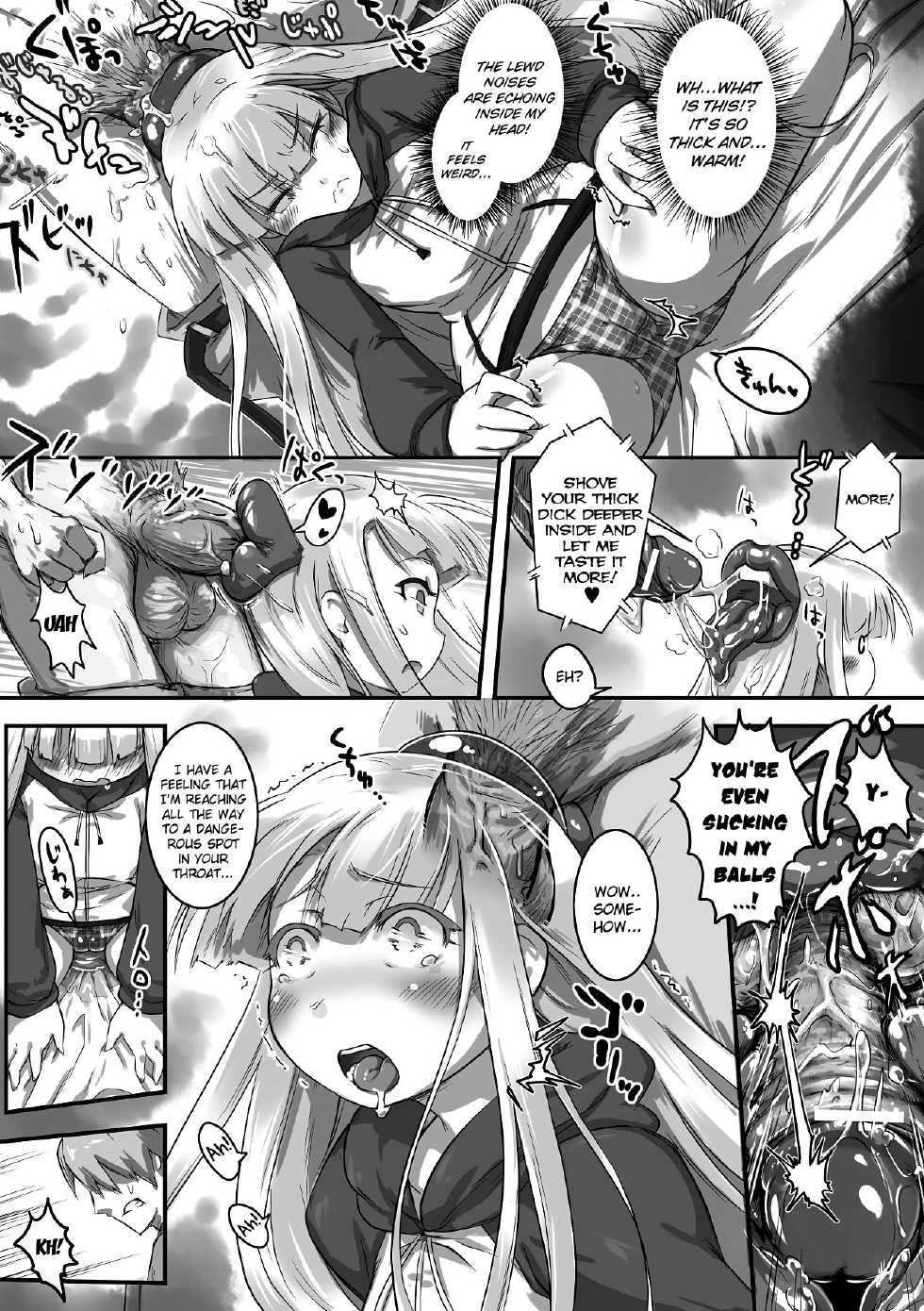 [Tetsuwan Woopie] Futakuchi-Onna to Kyokon Otoko | The Futakuchi-Onna and the Giant-Root Man [English] [biribiri] - Page 5
