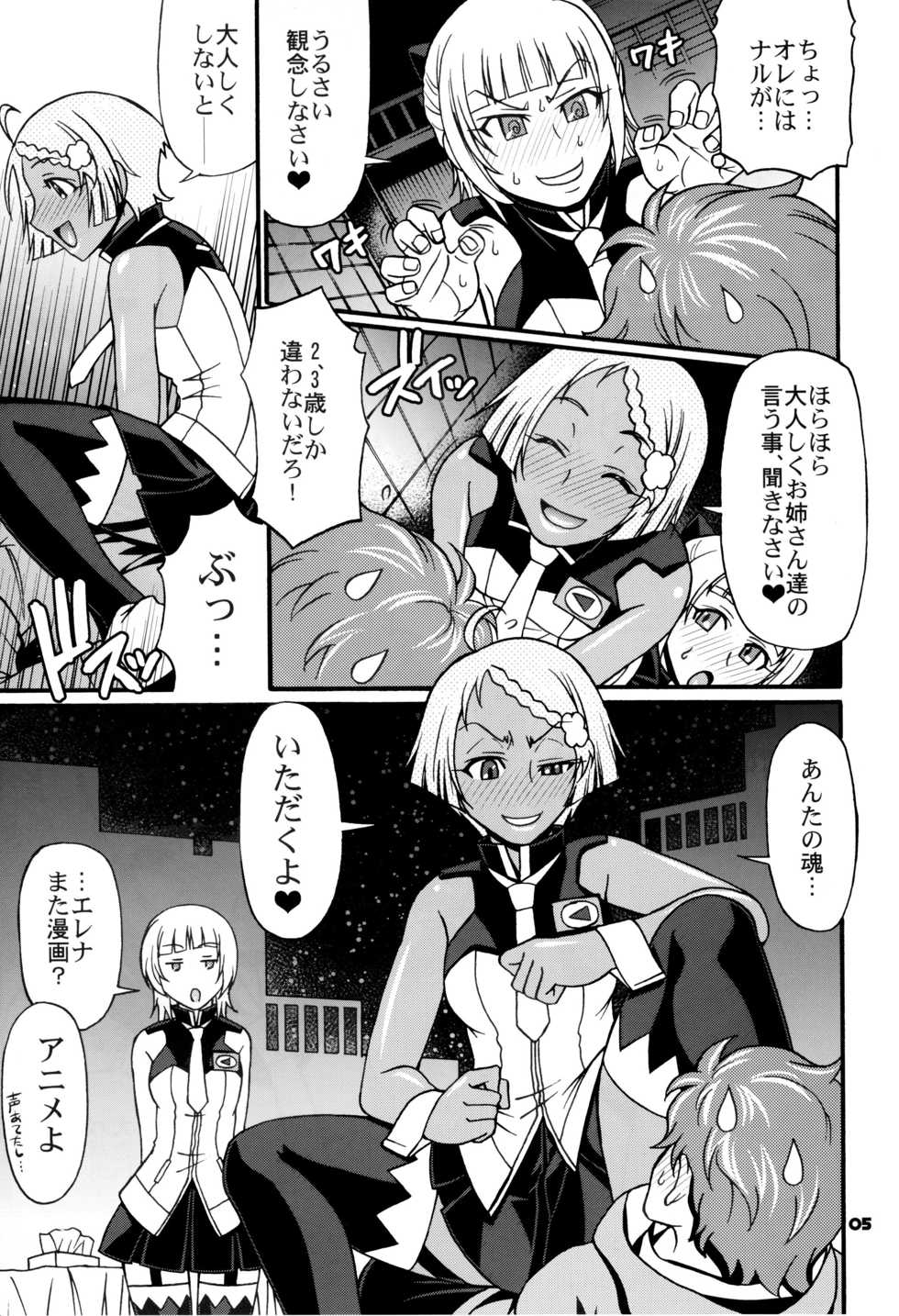(C82) [Celluloid-Acme (Chiba Toshirou)] SUMMER OF LOVE (Eureka Seven AO) - Page 4