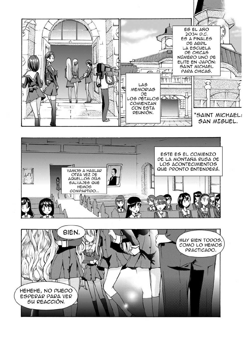 [Asagi Ryu] Sono Hanabira ni Kuchizuke wo Ch. 1 [Spanish] {sakura6230} - Page 4