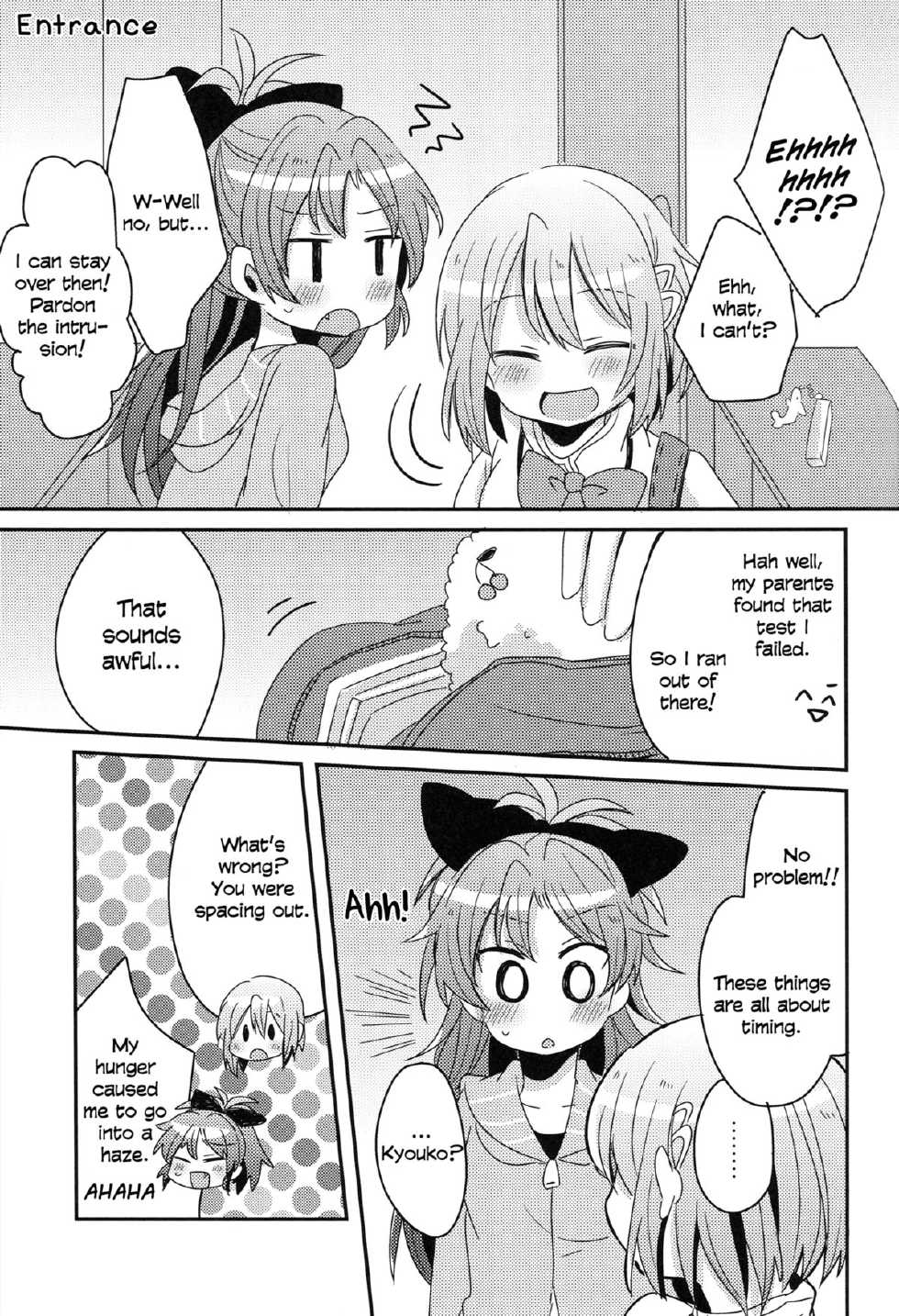 (Mou Nanimo Kowakunai 5) [Zawameki Jambo (Zawameki)] Hajimete no Koto | Our First Time (Puella Magi Madoka☆Magica) [English] [Yuri-ism] - Page 8