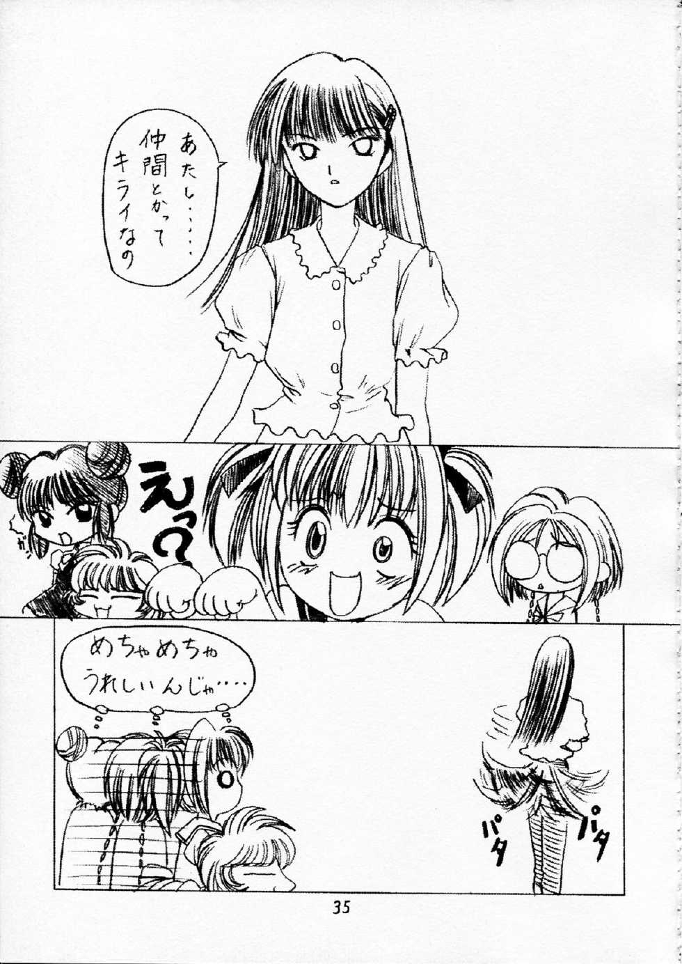 (C62) [Your's-Wow!! (Konata Hyuura)] animal dance (Tokyo Mew Mew) - Page 34