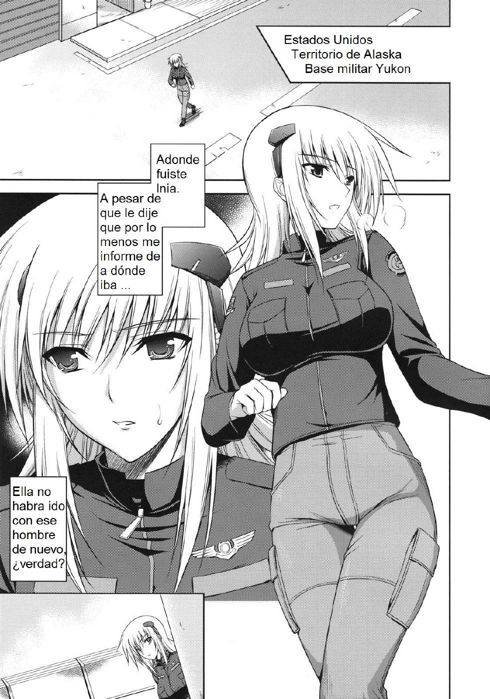 (C75) [Type-G (Ishigaki Takashi)] Scarlet Twin (Muv-Luv Alternative Total Eclipse) [Spanish] [Pesqu] - Page 4