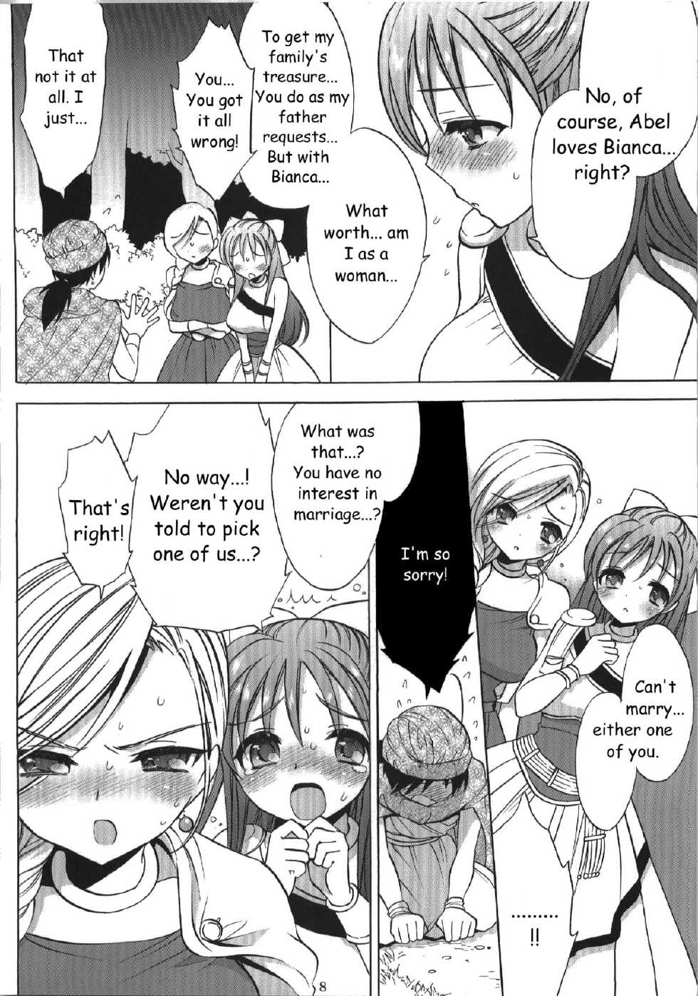 (C74) [CASMANIA (Mozuya Murasaki)] Kekkon Shoya | Happy Wedding (Dragon Quest V) [English] [HMedia] - Page 8