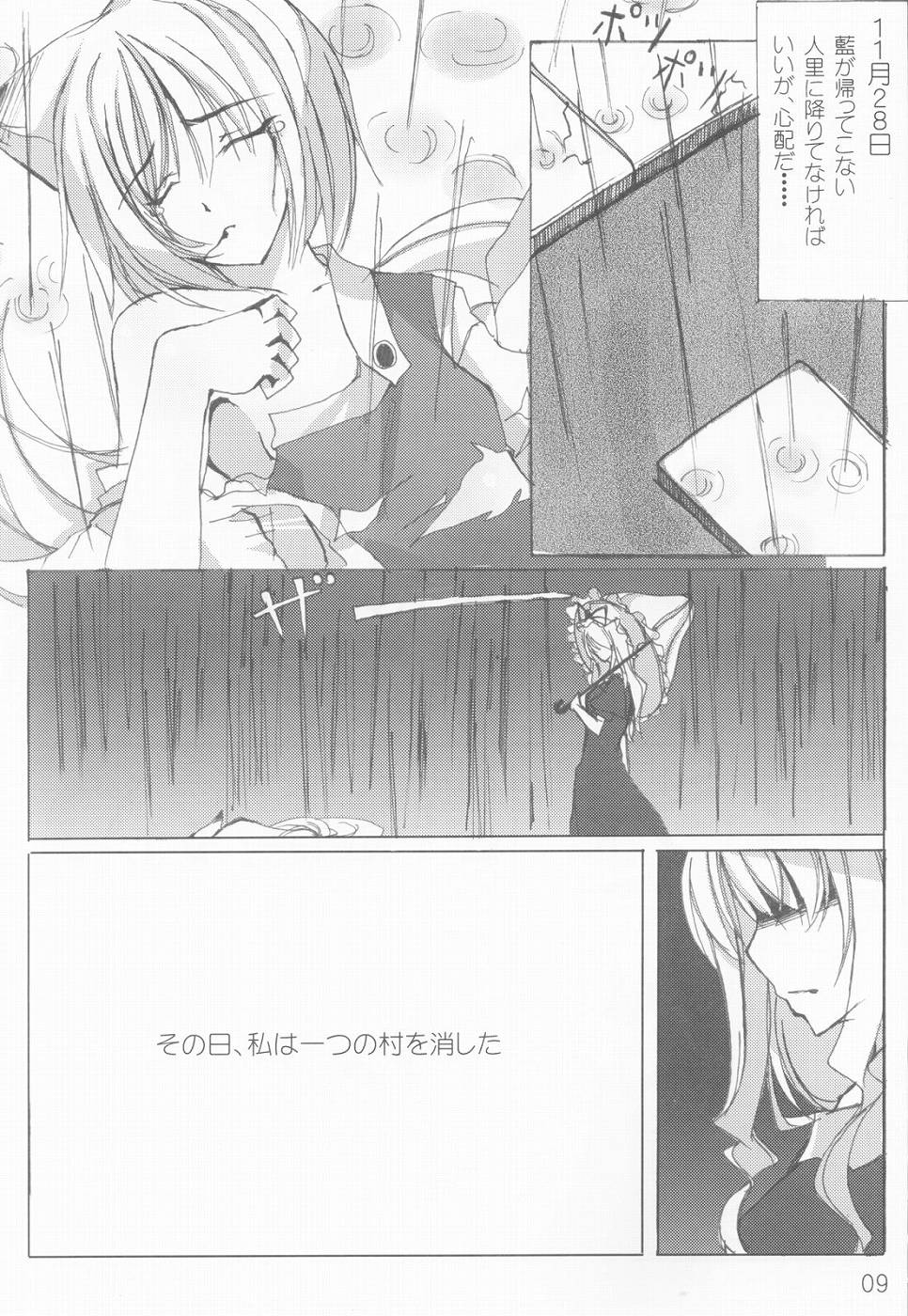 (ComiComi8) [Neko no Paraiso, Sekitou (Various)] Aruhi no Koto (Touhou Project) - Page 8