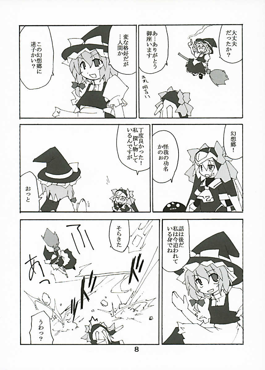 (C67) [Alte Notiz (Kugelschreiber)] Gensou no Sato no Ex-ICE (Touhou Project) - Page 7