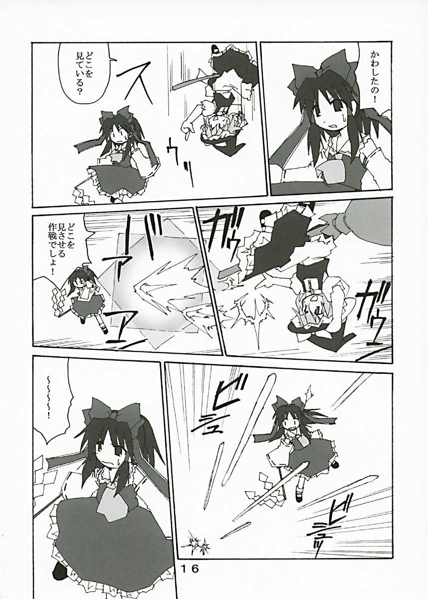 (C67) [Alte Notiz (Kugelschreiber)] Gensou no Sato no Ex-ICE (Touhou Project) - Page 15