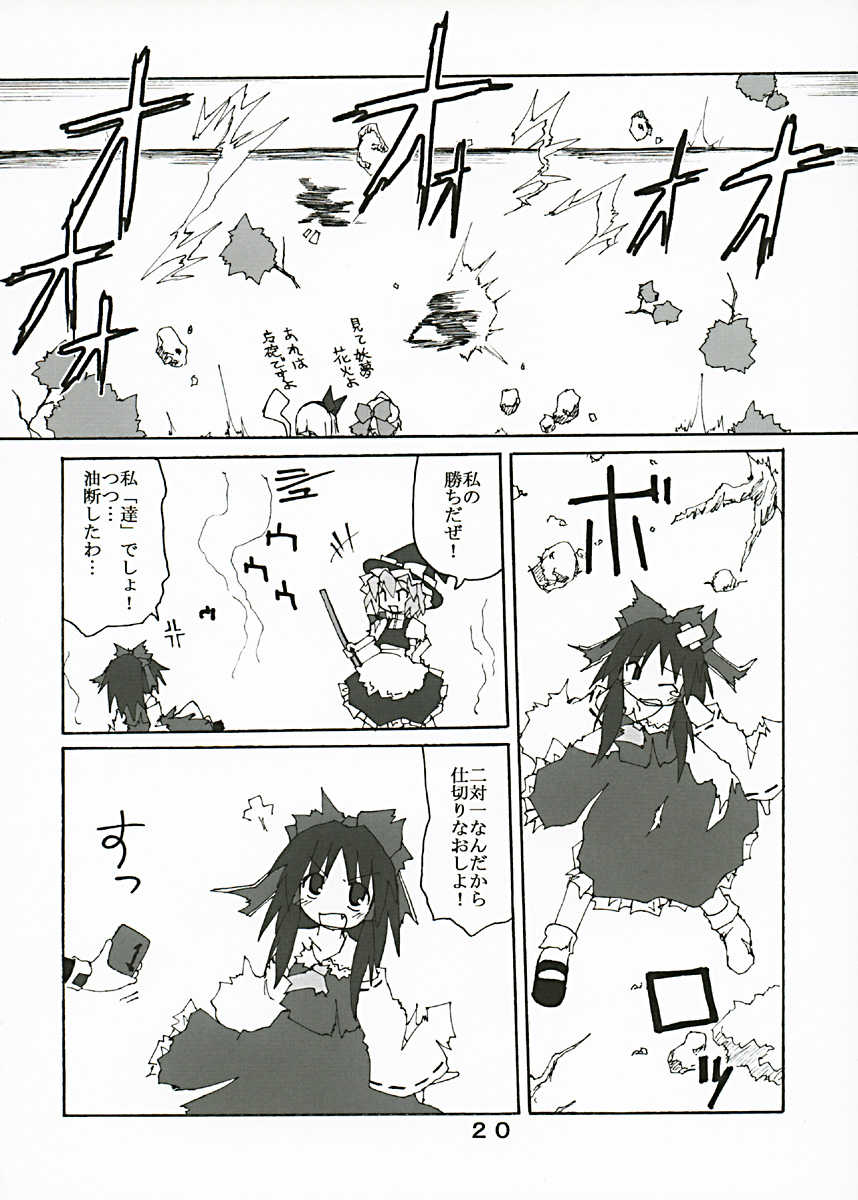 (C67) [Alte Notiz (Kugelschreiber)] Gensou no Sato no Ex-ICE (Touhou Project) - Page 19