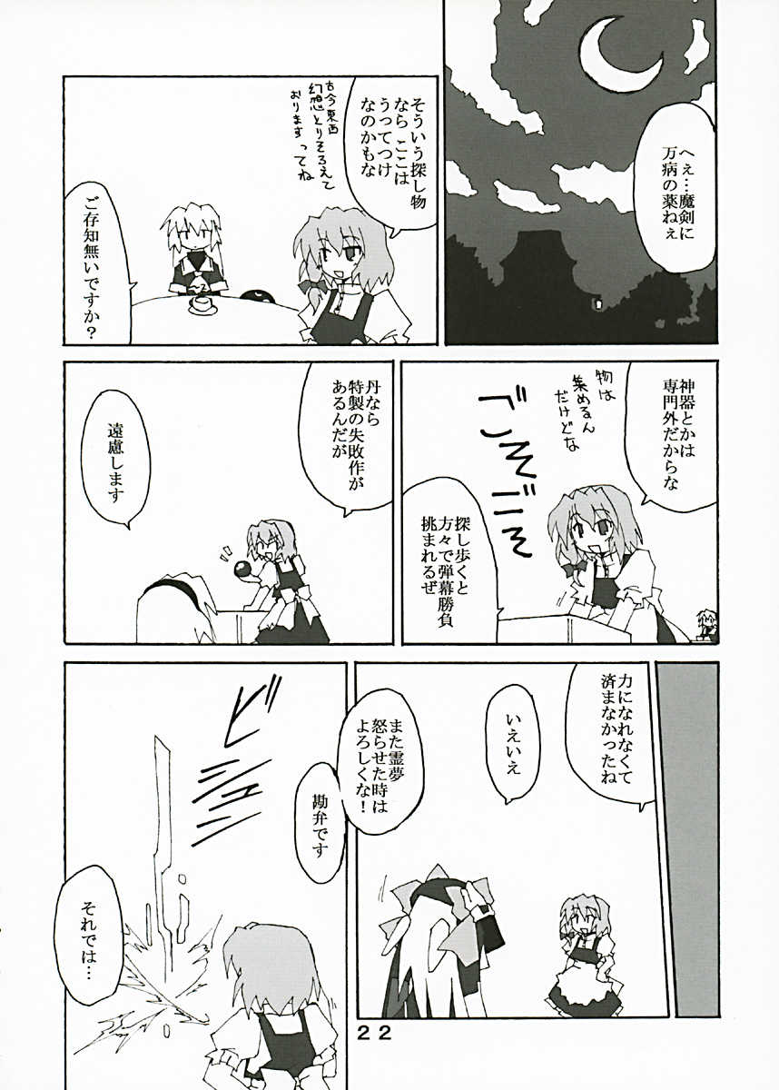 (C67) [Alte Notiz (Kugelschreiber)] Gensou no Sato no Ex-ICE (Touhou Project) - Page 21