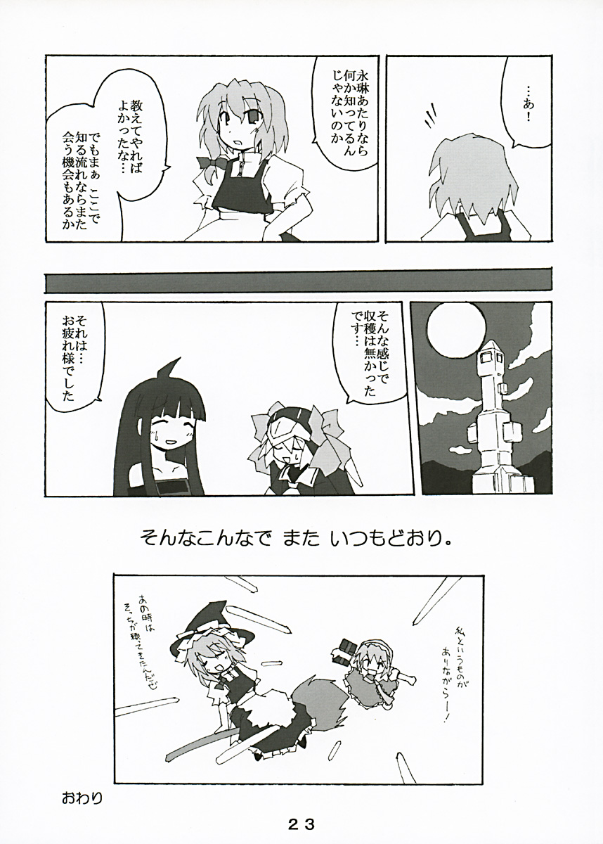 (C67) [Alte Notiz (Kugelschreiber)] Gensou no Sato no Ex-ICE (Touhou Project) - Page 22