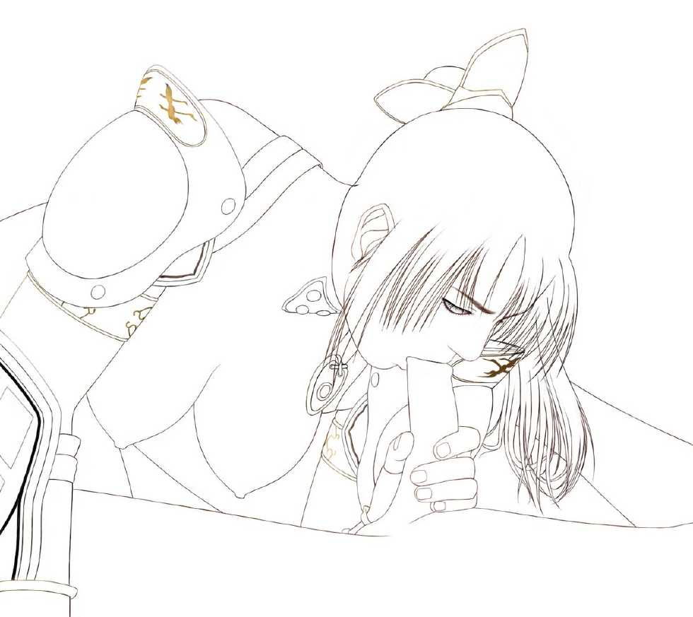 [Rakugaki no Soukutsu] Dassou Musume 6 - Page 35