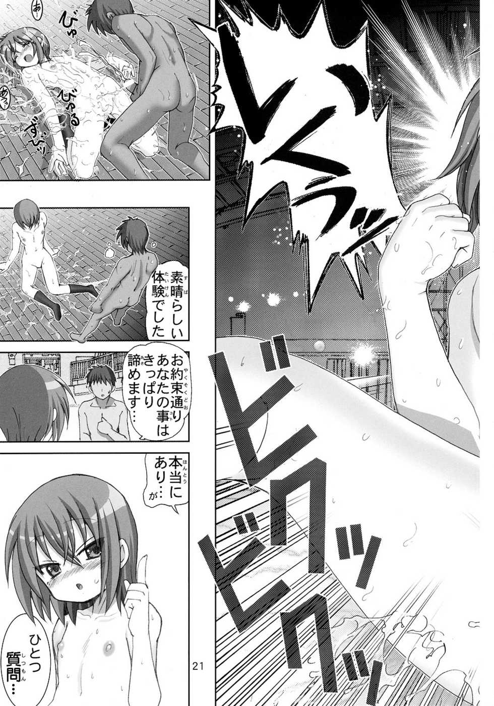 (C72) [Raijinkai (Haruki Genia)] Sugoi yo Iwasaki-san (Lucky Star) - Page 20