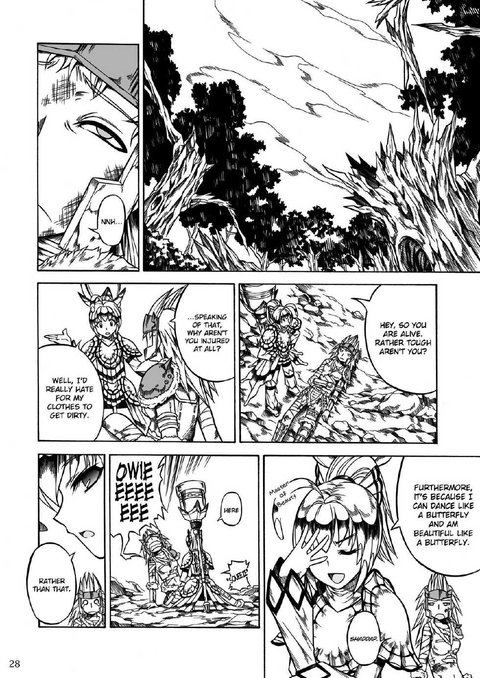 (C80) [Yokohama Junky (Makari Tohru)] Solo Hunter no Seitai 2 The third part (Monster Hunter) [English] - Page 28