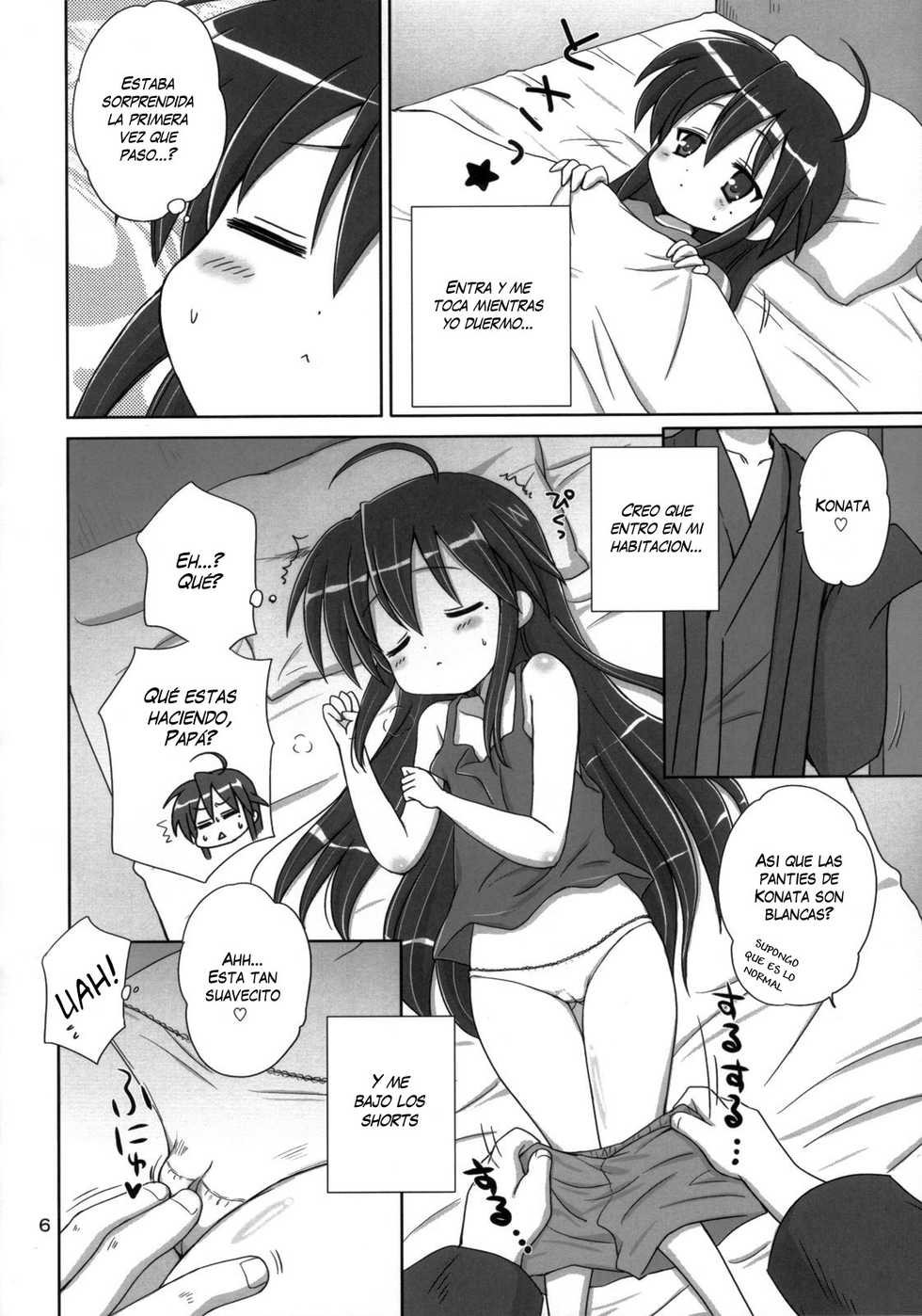 (C75) [Nikopondo (Aoyama Reo)] Konata Flavor (Lucky Star) [Spanish] [LoliVault] - Page 5