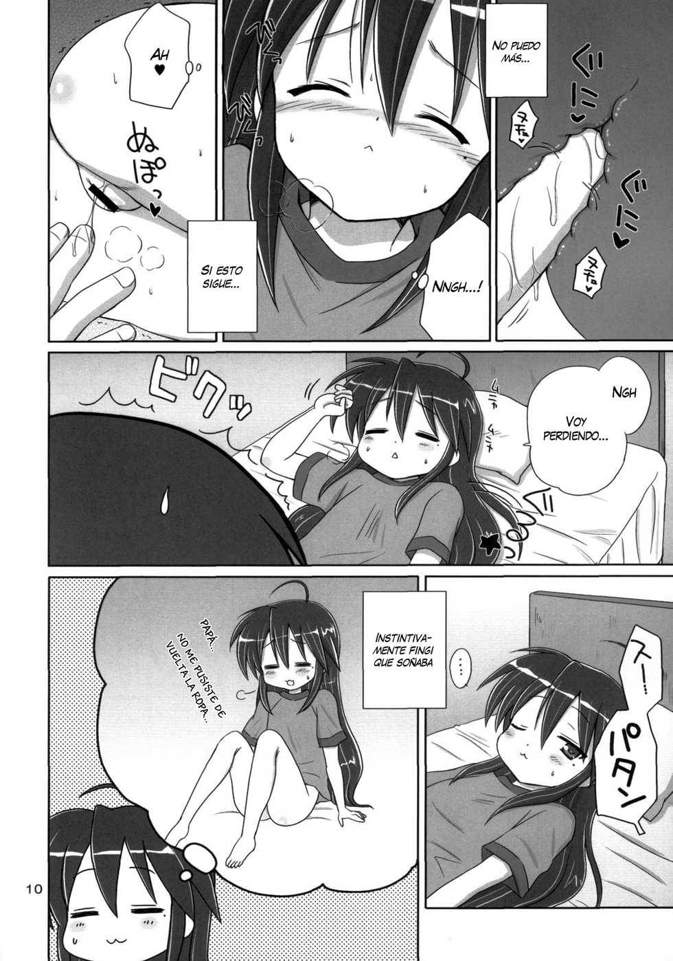 (C75) [Nikopondo (Aoyama Reo)] Konata Flavor (Lucky Star) [Spanish] [LoliVault] - Page 9