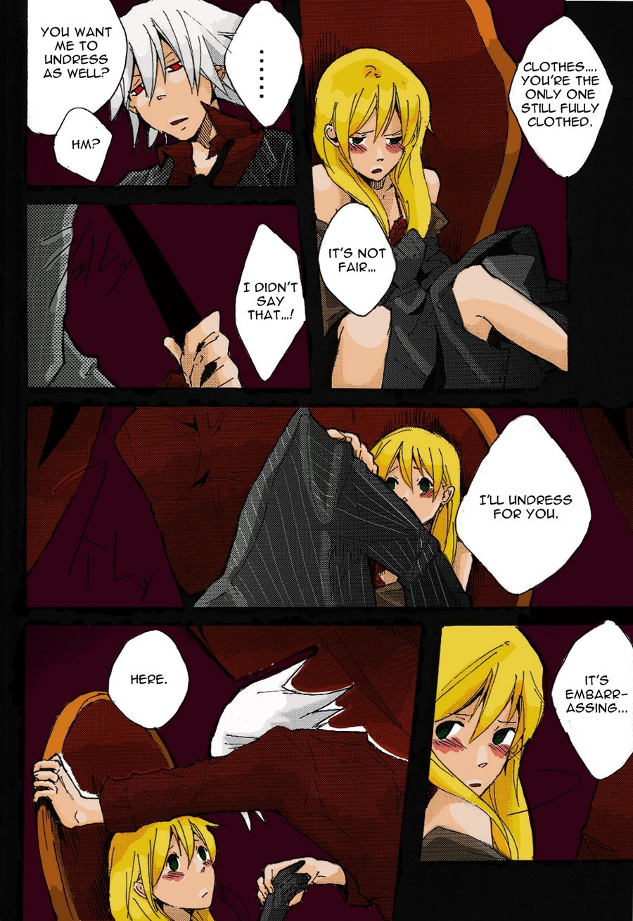 (C75) [KISS (Katsura Miya)] S (Soul Eater) [English] [Otakupink] [Colorized] [Incomplete] - Page 7