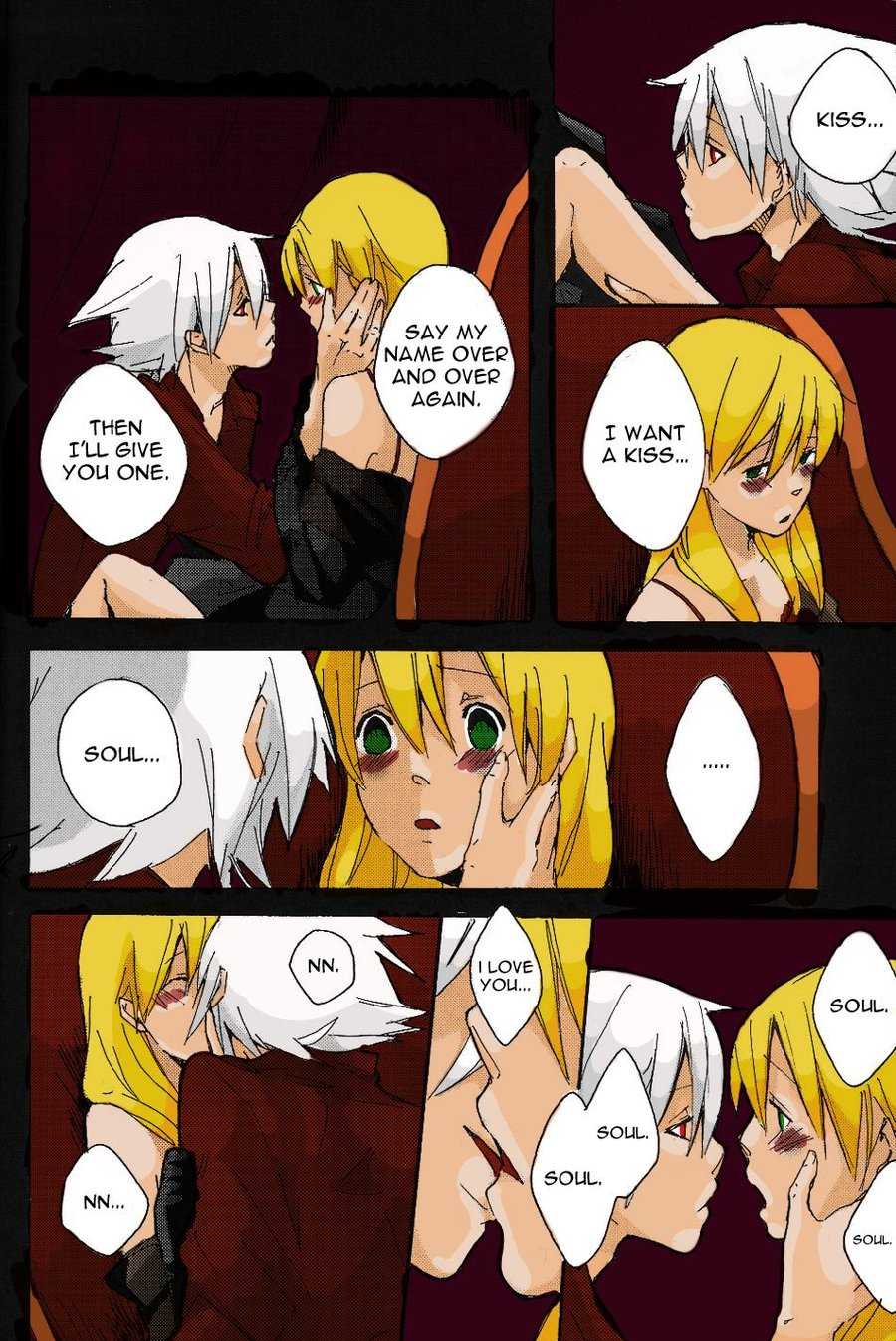 (C75) [KISS (Katsura Miya)] S (Soul Eater) [English] [Otakupink] [Colorized] [Incomplete] - Page 13