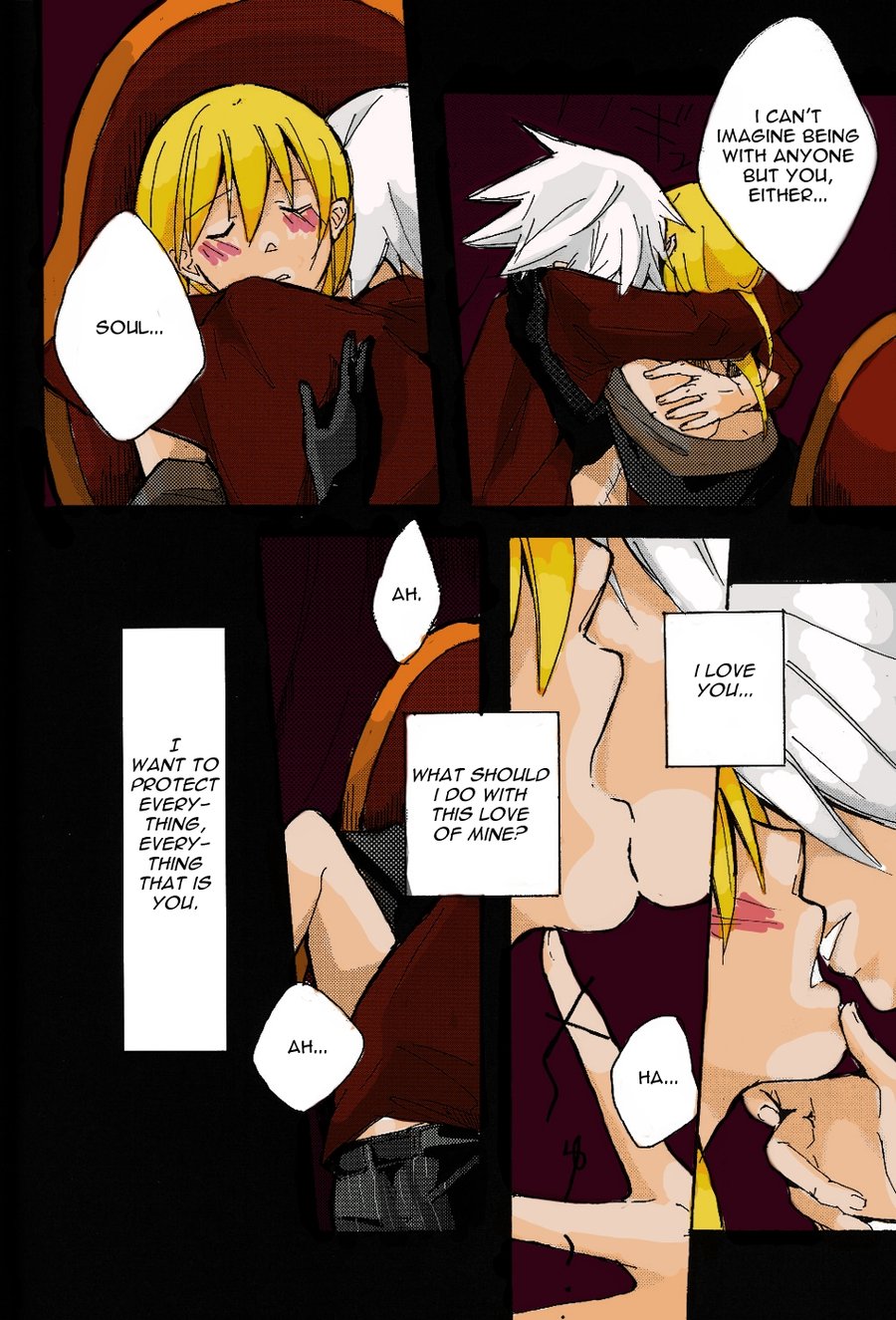 (C75) [KISS (Katsura Miya)] S (Soul Eater) [English] [Otakupink] [Colorized] [Incomplete] - Page 17