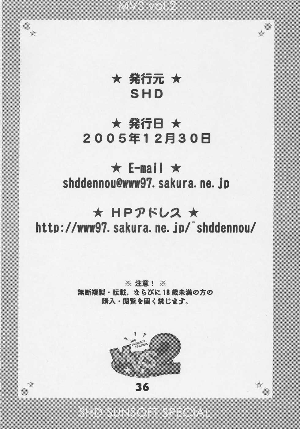 (C69) [SHD (Buchou Chinke, Hiromi)] MVS vol. 2 (Galaxy Fight, Waku Waku 7) - Page 35