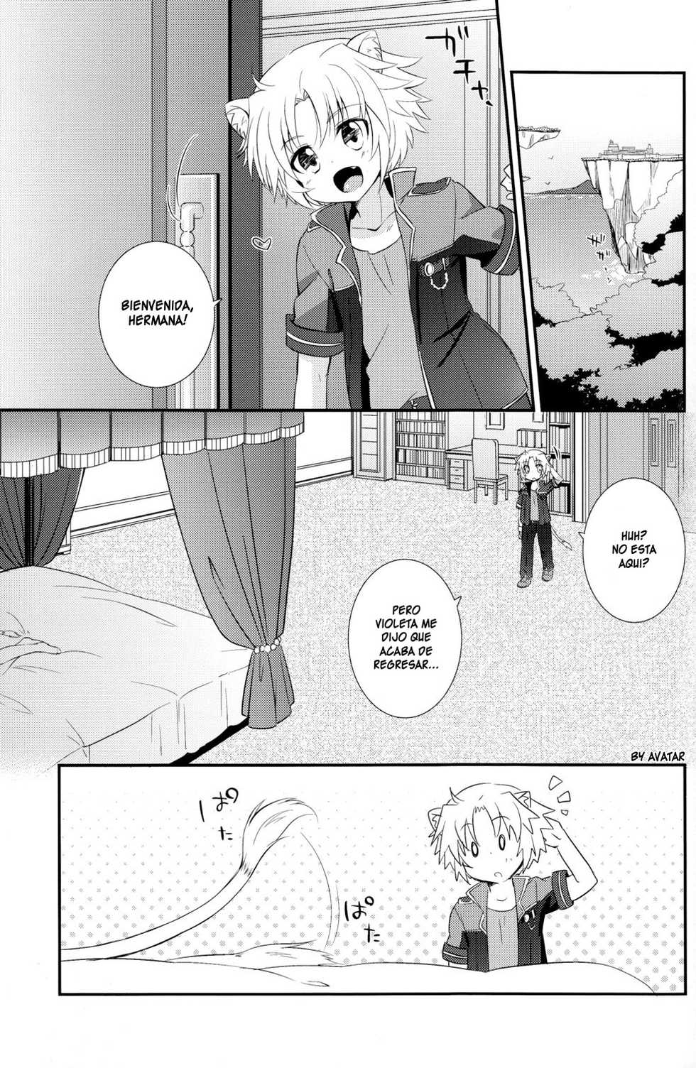 [Fuwawa (Oki no Matsushiro)] Aneue no Iu Toori (Dog Days) [Spanish] {Avatarkun} - Page 5
