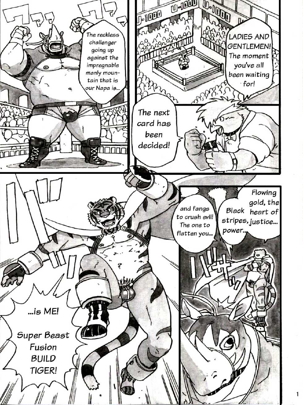 (C79) [Dragon Heart (gamma)] Choujuu Gasshin Build Tiger 7 | Super Beast Fusion Build Tiger 7 [English] - Page 3