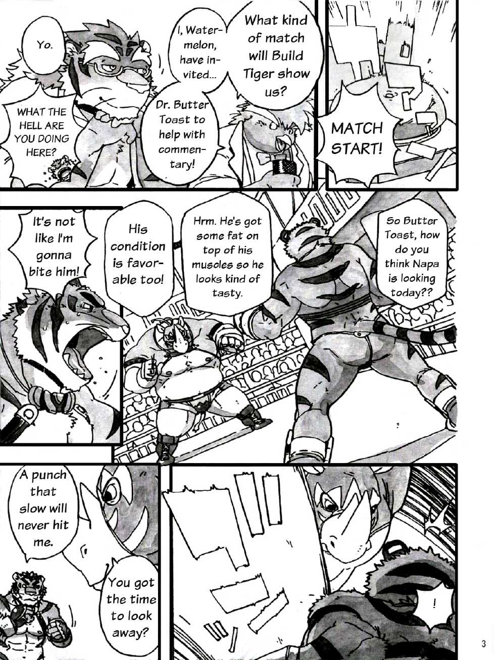 (C79) [Dragon Heart (gamma)] Choujuu Gasshin Build Tiger 7 | Super Beast Fusion Build Tiger 7 [English] - Page 5