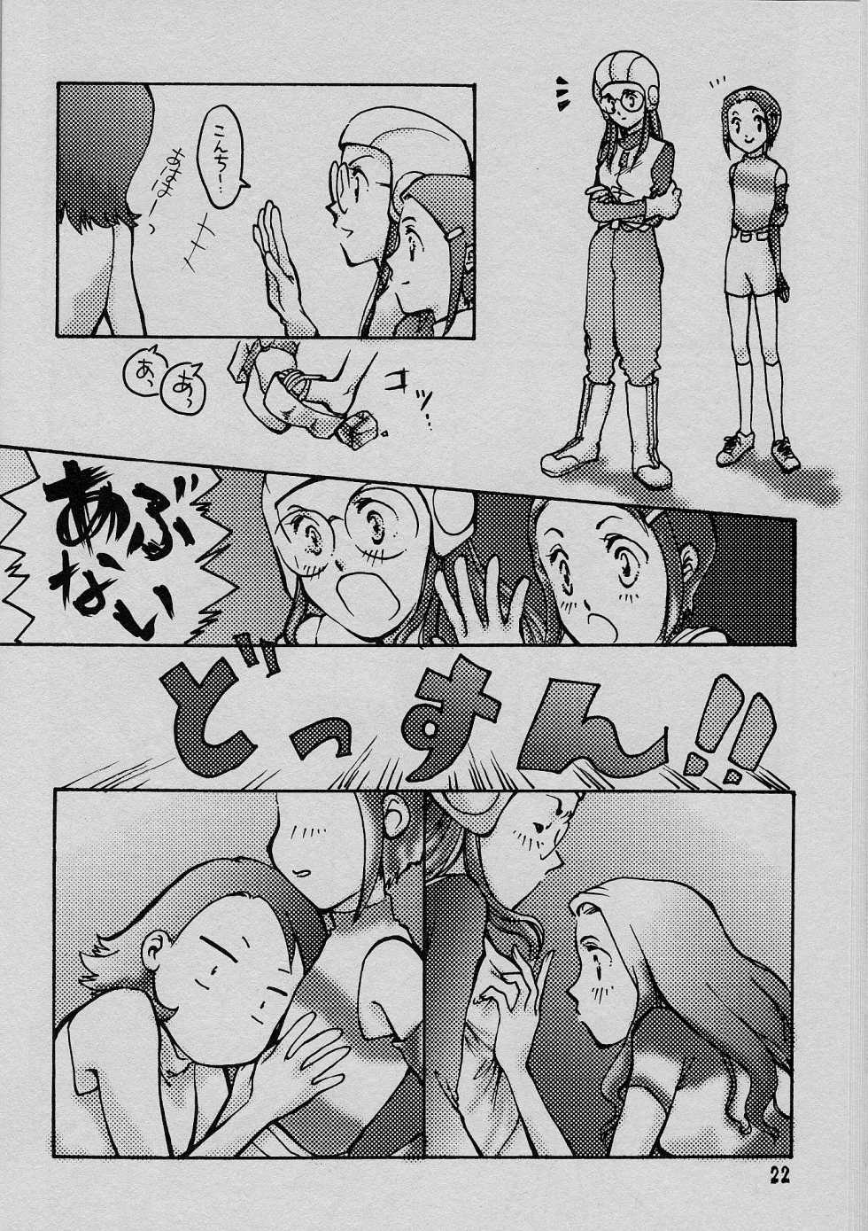 (C58) [Natsumoto Shoubou (Natsumoto Masato)] Ponchi Giga (Digimon) - Page 21
