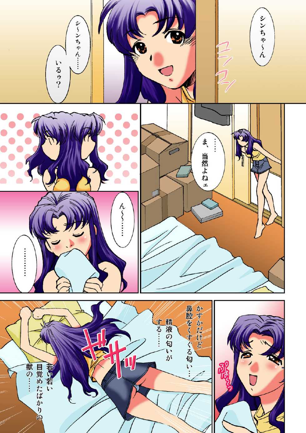 [Applesauce (Sada Ko-ji)] Kore wa kitto shito no shiwaza yo! ~Nureta shikikan Katsuragi Misato~ (Neon Genesis Evangelion) [Digital] - Page 2