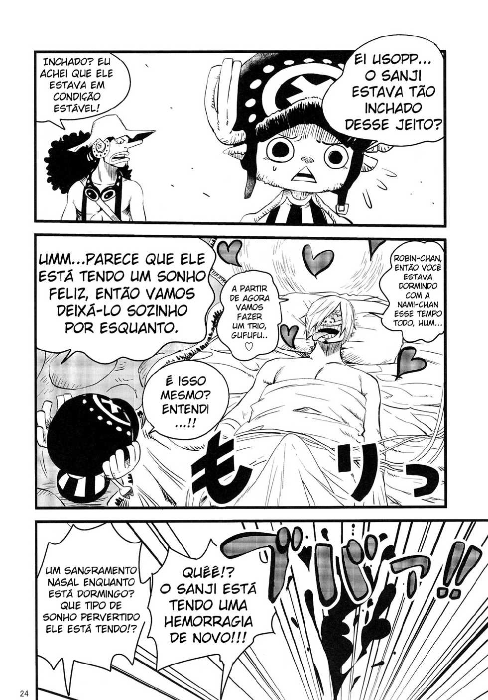 (C82) [Konohanaku (Konohana)] Ii Tabi Yume Kibun | Good Dream Feeling (One Piece) [Portuguese-BR] [Punch! Hentai] - Page 23