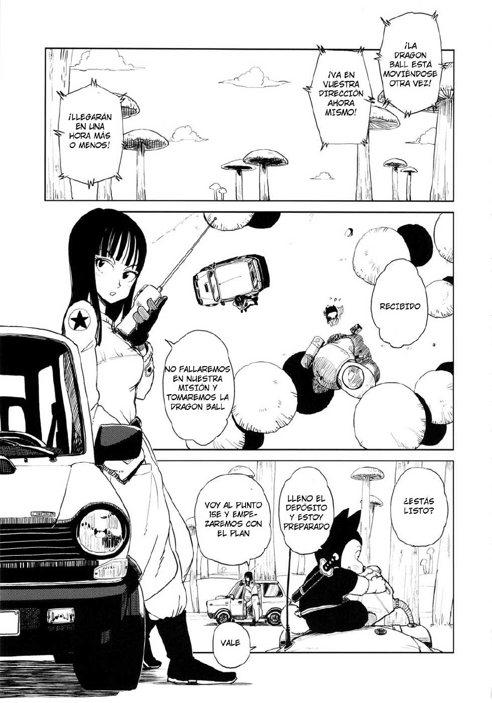 (C82) [28_works (Oomori Harusame, Kusada, Shimimaru)] BETWEEN THE LINES (Dragon Ball) [Spanish] {LKNOFansub} - Page 4