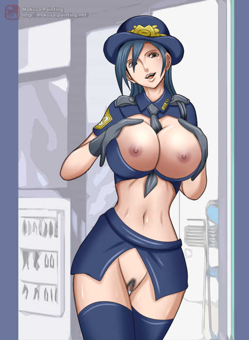 [Mokusa]  Sexual Parody CG series vol. 23 Roshutsu Musume - Flasher Girls- (Various) - Page 35
