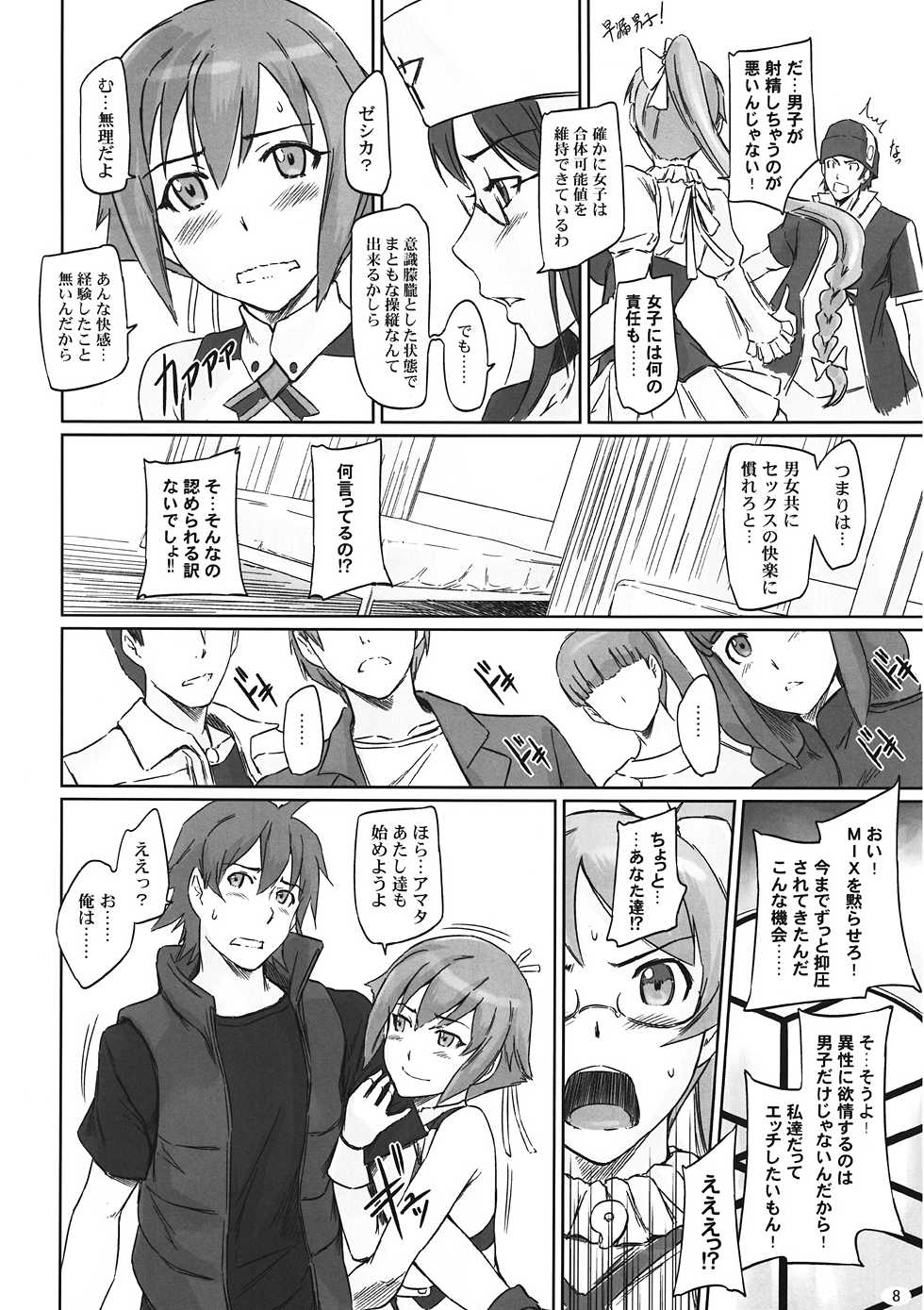 (C82) [G's studio (Kisaragi Gunma)] Sei Tenshi☆EVOLUTION (Aquarion Evol) - Page 7