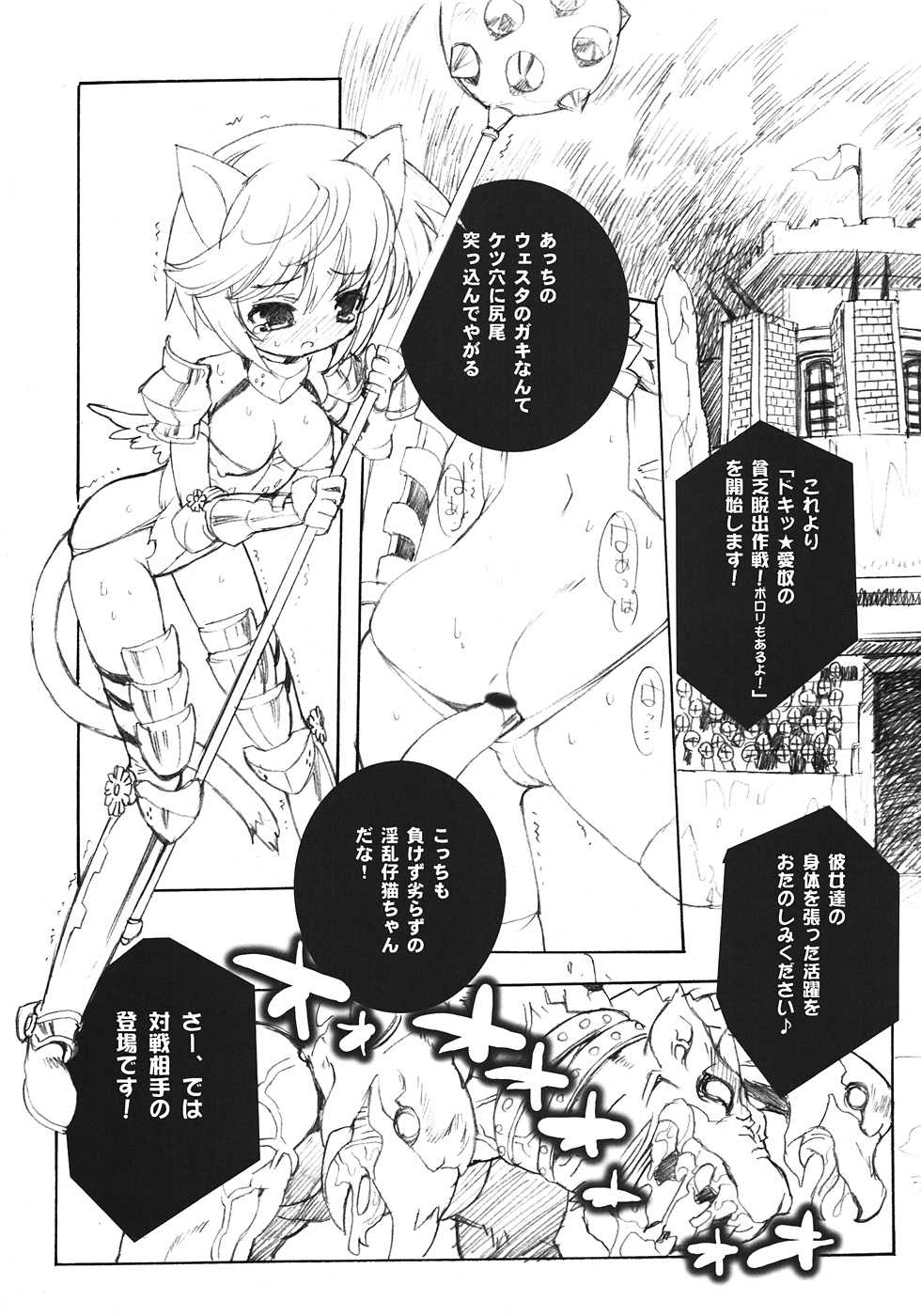 (COMIC1☆2) [Synthetic Garden (Miwa Yoshikazu) & Galaxist (Blade)] War Monger II -Otameshi Ban- (Fantasy Earth Zero) - Page 26