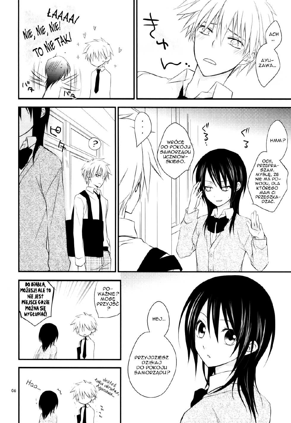 [m.s.t. (Nanami Yasuna)] Ice and Bloomy Day (Kaichou wa Maid-Sama!) [Polish] [Ero-Senin.pl] - Page 5